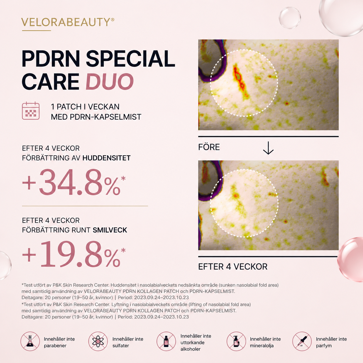 Återfuktande Kollagen Melt Patches
